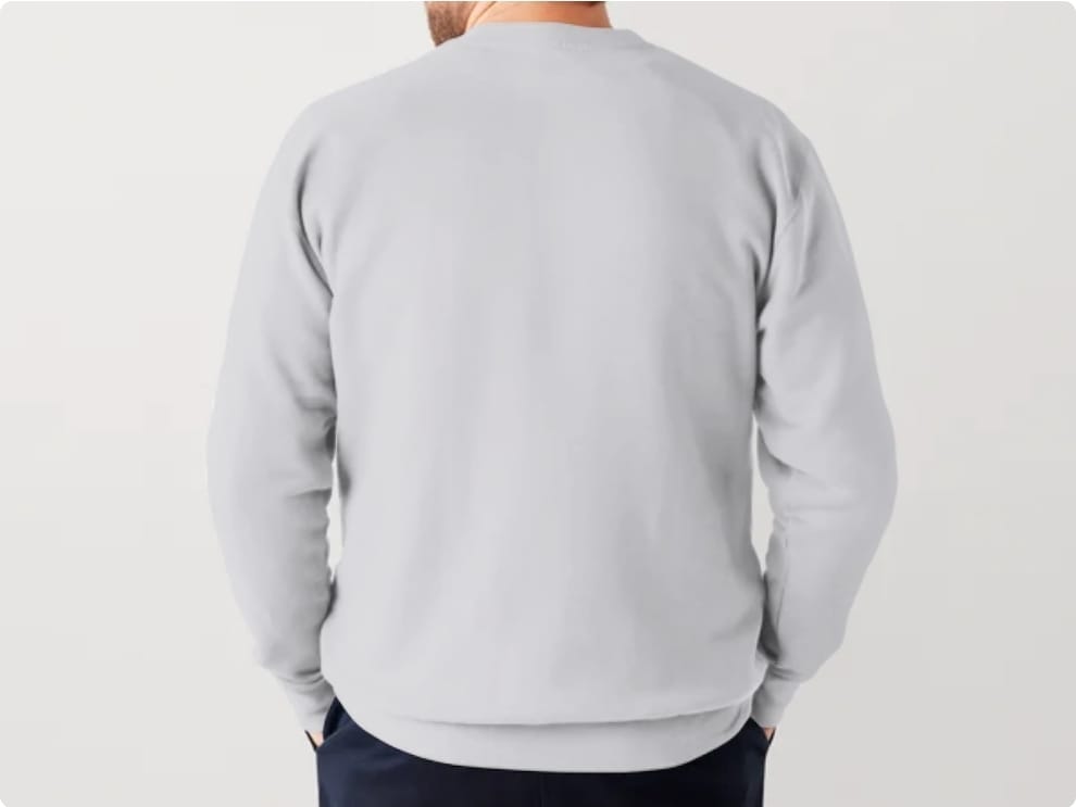 Sudraba pieaugušo džemperis